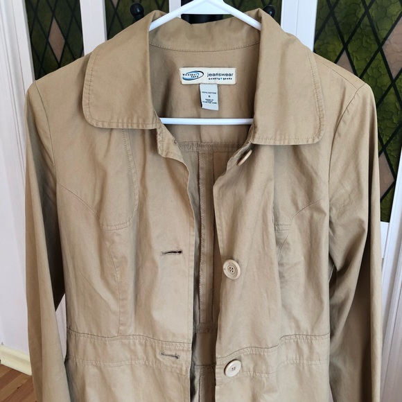 Tan Trench Coat - Picture 2 of 5